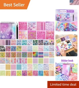 Colección de pegatinas estéticas - 3500 pegatinas artesanales brillantes K-Pop para todas las edades - Imagen 1 de 9