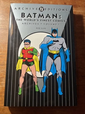 DC Archive Editions Batman: The World's Finest Comics Volume 1 Hardcover 2002 - Image 1 of 4
