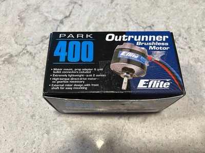 E-Flite EFLM1300 Park 400 Brushless Motor 740Kv For RC Airplane - Image 1 of 3
