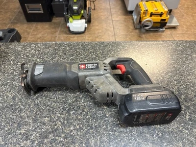 PORTER CABLE PC1800RS 18V Cordless Reciprocating Saw Tool+Batt Only (QUI003951) - Image 1 of 3