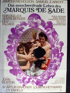 Das ausschweifende Leben des Marquis De Sade - Filmposter A1 84x60cm gefaltet - Picture 1 of 1