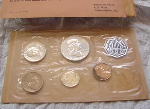 1962---US Mint Proof Coin Set - Picture 1 of 3