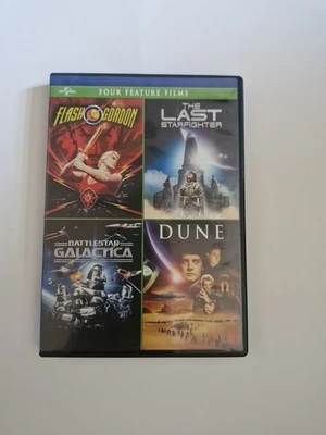 4 Pack Flash Gordon / The Last Star Fighter / Battlestar Galactica  / DUNE - Image 1 of 2