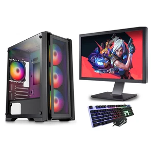 Gaming PC 24 in Bundle Computer Core i5-4th Gen 16GB RAM 512GB SSD GT730 Win 11 - Picture 1 of 12