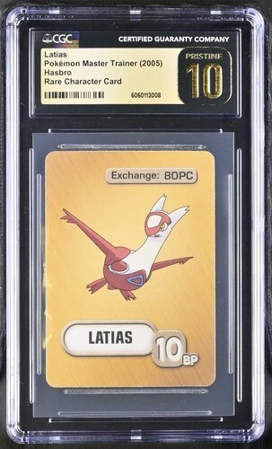 CGC 10 Pristine Latias Hasbro Rare Character Card Pokemon Master Trainer - Image 1 of 2