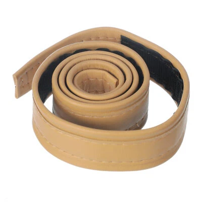 GENUINE FERRARI Beige Leather Luggage Belt With Black 63400605 - Bild 1 von 4