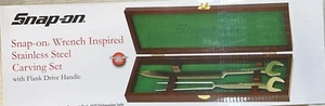 Snap on Knife Carving Set Flank Drive Wrench Handle Stainless Steel Ssx2816 - Bild 1 von 5