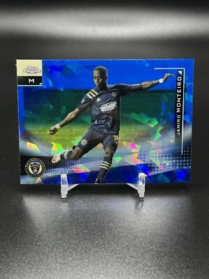 Jamiro Monteiro 2021 Topps Chrome SAPPHIRE Major League Soccer MLS #75  - Image 1 of 2