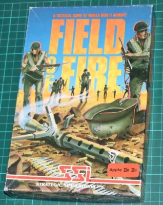 Field Of Fire game by SSI for Apple IIe,IIc,IIgs 1985 - Image 1 of 4