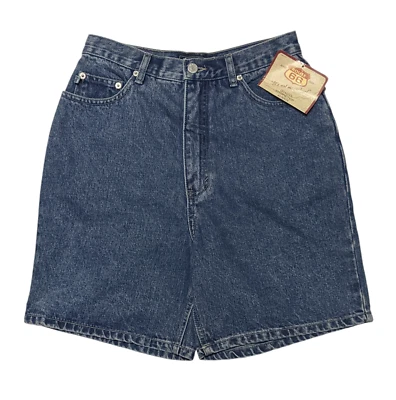 Pantalones Cortos Vaqueros Mamá Vintage Y2K Route 66 Para Mujer 9/10 (26x7) Grunge Boho Nuevos con Etiquetas Foto 1 de 4