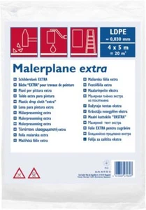 Bauplane LDPE 30 my 4x12,5m Malerfolie Schutzfolie Abdeckplane - Bild 1 von 1