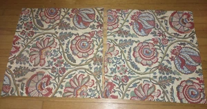 Coppia Copricuscini Paisley Vibranti Fienile in Ceramica 18" x 18" - Foto 1 di 6
