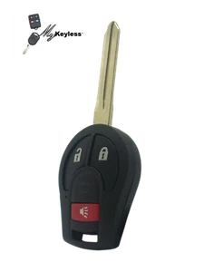 New Nissan Keyless Entry Remote & Key Combo Replacement Fob Uncut Key CWTWB1U751 - Foto 1 di 1