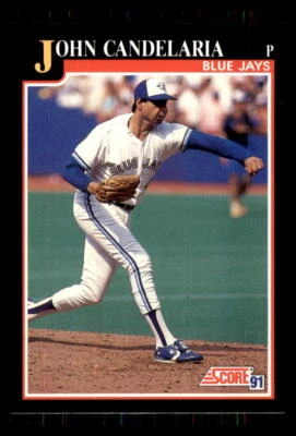 1991 Baseball Score John Candelaria Toronto Blue Jays #791 - Image 1 of 2
