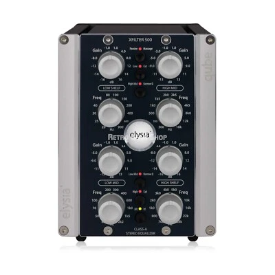 Elysia Xfilter 500 Qube Equalizer 500 Series Module - Image 1 of 4