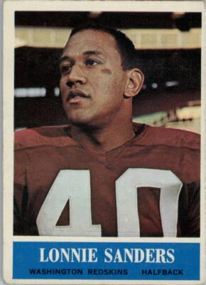 1964 Philadelphia #193 Lonnie Sanders RC - VG - Image 1 of 2