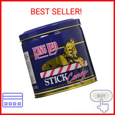 King Leo Soft Peppermint Stick Candy 19.2oz Gift Tin