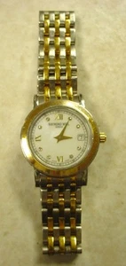 RELOJ RAYMOND WEIL GENEVE 5393 SEÑORA TOCOATA ESFERA TRAPEADORA DIAMANTE SS DOS TONOS - Imagen 1 de 8