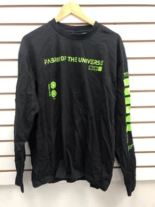 Fabric of the Universe Large Black Y2050 Long Sleeve - New with Defects (C7) - Picture 1 of 3