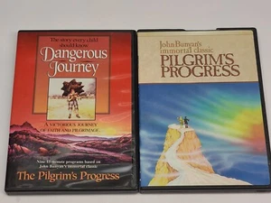 Pilgrims Progress John Bunyan's and Dangerous Journey 2 Lot - Imagen 1 de 9