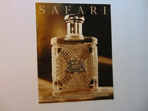 1994 Ralph Lauren SAFARI The Men's Collection vintage art print ad - Picture 1 of 1