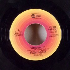 Freddy Weller Stone Crazy / Still Making Love to You 7" 45 ABC Dot + sleeve VG+
