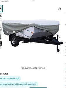 Classic Folding Trailer Pop Up Over Drive PolyPRO 3 Cover. - Picture 1 of 5