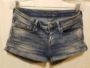 Mavi Women's Medium Wash Denim Stretch Jean Shorts - Size 26 - Picture 1 of 5