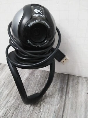 Logitech V-UBK45 P/N 861223-0000 USB Webcam with Mount  FREE SHIPPING - Image 1 of 4