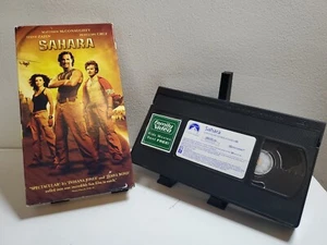 Sahara (VHS, 2005) Matthew McConaughey, Steve Zahn, Penelope Cruz, Treasure - Picture 1 of 4