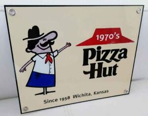  Pizza Hut restaurant fast food nostalgia Sign