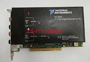 Tarjeta multímetro National Instruments PCI-4060 5-1/2 dígitos, NI DAQ DMM - Imagen 1 de 3