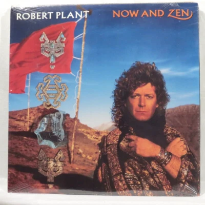 ROBERT PLANT ‎– Now And Zen 1988  1st US Issue LP SEALED  Led Zeppelin - Image 1 of 2