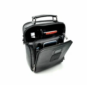 Chargella Brand Traveler Power Bag Powerbank Messenger Shoulder Handbag Black  - Picture 1 of 6