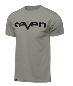 SEVEN BRAND TEE GRAY - Picture 1 of 1