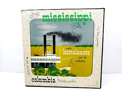 Andre Kostelanetz Grofe 1947 Mississippi Suite 10" ML 2046 Signed - Image 1 of 4