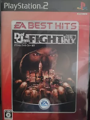 Def JAM FIGHT fight for ny | EA Best Hits ps2 | NOT OPEN - Image 1 of 2