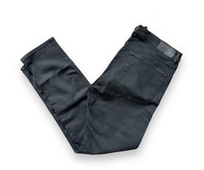 New Hugo Boss Men's Skinny Fit Black Wash Stretch Denim Jeans Size 36x32 NWT