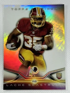 2014 Topps Platinum 149 Lache Seastrunk Rookie RC Refractor Washington Redskins - Imagen 1 de 2