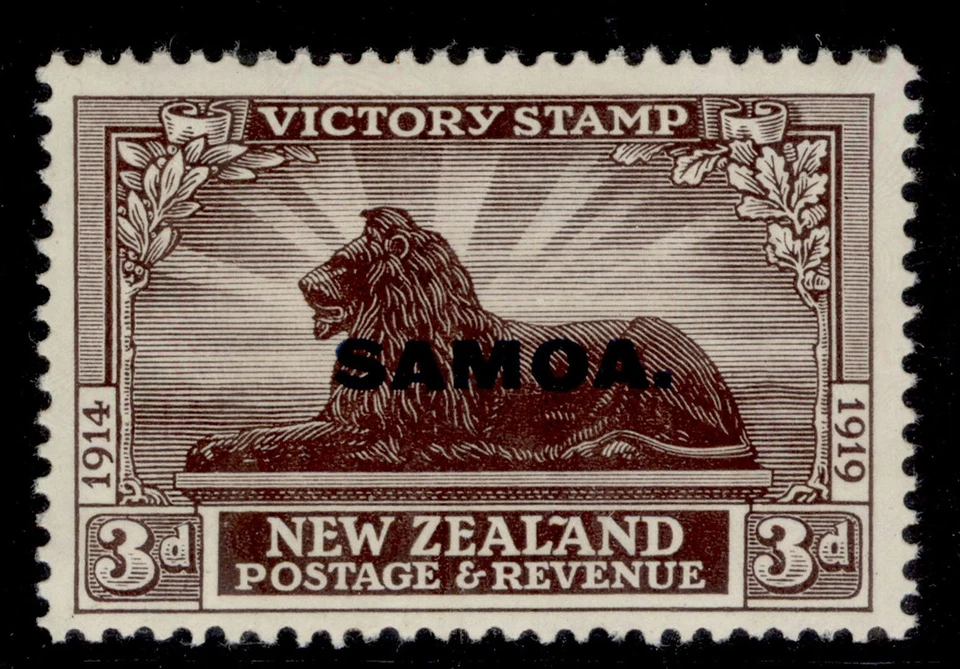 SAMOA GV SG146, 3d chocolate, M MINT. Cat £10. - Image 1 of 1