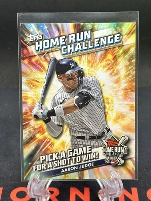 2024 Topps Series 1 Unscratched Home Run Challenge Code Card Aaron Judge #HRC-17 - Image 1 of 2