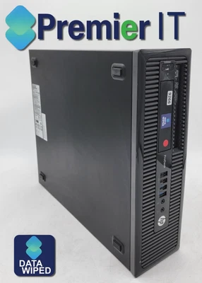 HP ProDesk 400 G1 SFF Desktop PC - Intel Core i3-4130 - 16GB RAM + 1TB HDD - Image 1 of 4