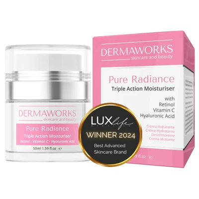 ADVANCED Anti-aging Face Cream Moisturiser for Women with Retinol & Vitamin C - Image 1 of 4