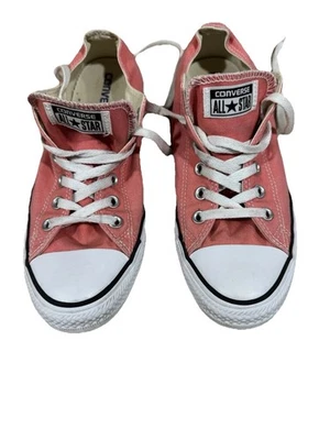 Converse All Stars Salmon Low Tops W 10 M 8 - Image 1 of 4