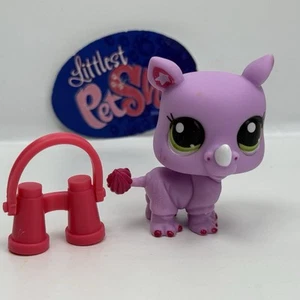 RHINO #G7 #37 - Auténtico Littlest Pet Shop - Hasbro LPS - Imagen 1 de 4