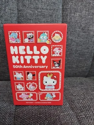 Фигурка POP MART SANRIO Hello Kitty 50th Anniversary Blind Box Sanrio нераспечатанная - Изображение 1 из 4