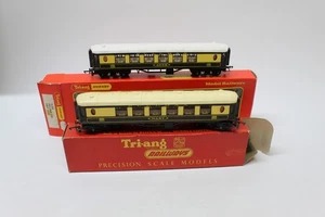 Triang Railway Hornby R228 2 tonos rosas, primera clase Pullman Coaches Anne & Mary - Imagen 1 de 11