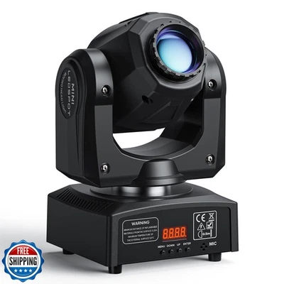 Moving Head DJ Lights,U`King 50W LED Moving Head Light with 7 Gobos 7 Colors  - Image 1 of 4