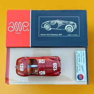 AMR Ferrari 125S Piancenza 1947 RED 1:43 TheTinyCars ANDRE MARIE RUF F1 500 Num - Picture 1 of 7