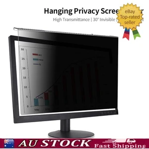 23-24'' Monitor Hanging Privacy Screen Filter with Reusable UV Protection - Picture 1 of 14
